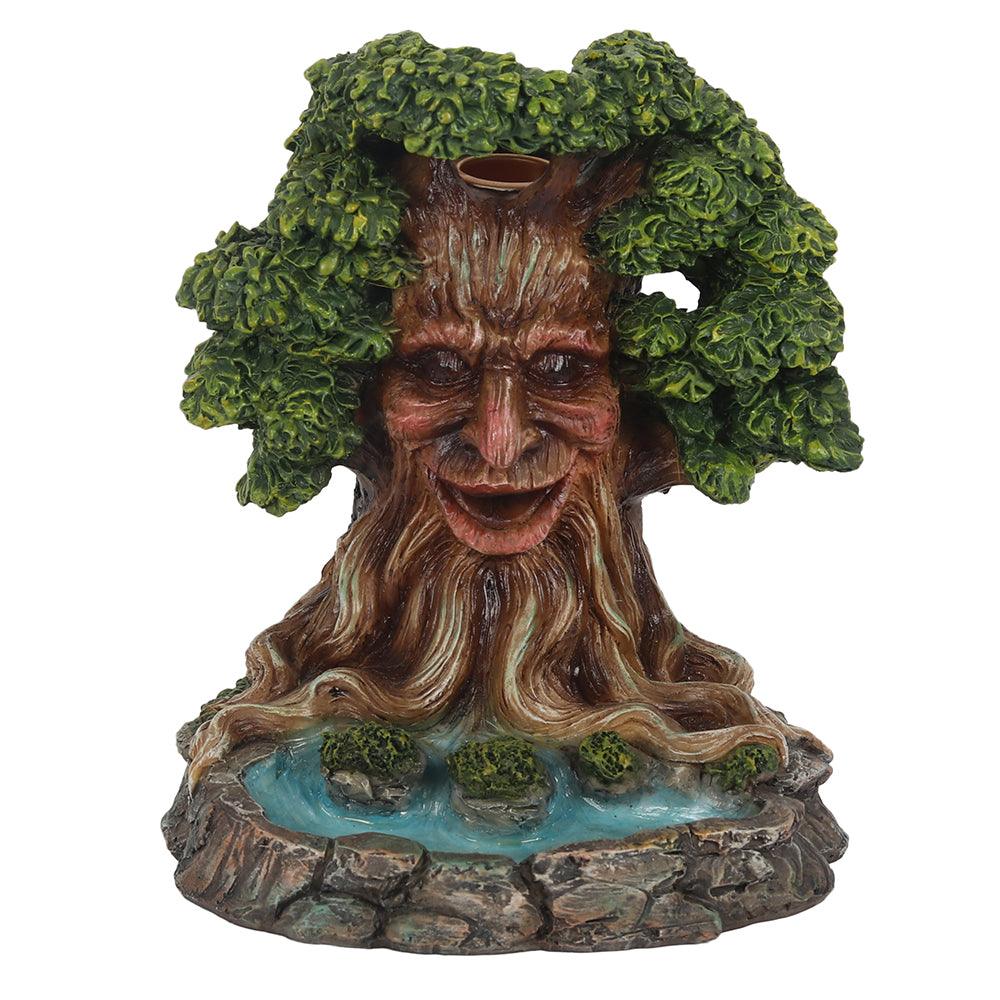 Tree Man Pond Backflow Incense Burner-Incense Holders