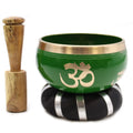 Tree of Life Singing Bowl Set- Green 10.7cm - £54.0 - 