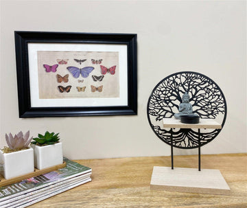 Tree Of Life With Buddha And Tea Light - £20.99 - 