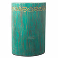 Tribal Stool / Table - Albasia - Turquoise - £65.0 - 