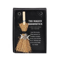 Triple Moon Mini Magick Broomstick - £7.5 - Ornaments 