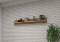 Tulsa 01 Wall Shelf 160cm-Wall Shelf