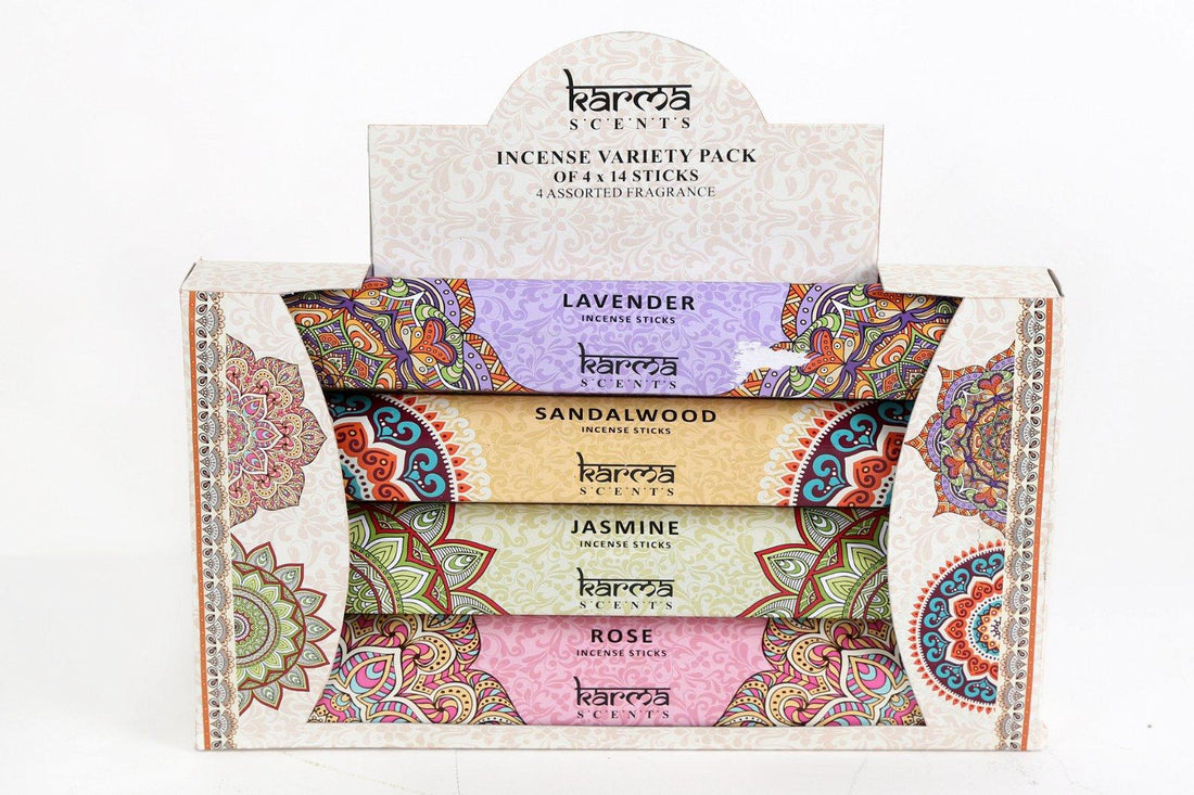 Variety Pack Of Karma Incense Sticks - £9.99 - Incense Sticks 