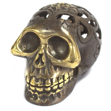 Vintage Brass Skull - Lrg - £39.0 - 