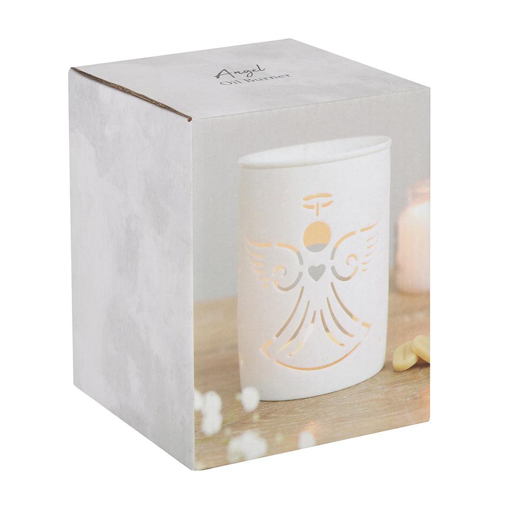 White Angel Cut Out Oil Burner-Oil Burners