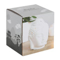 White Buddha Head Oil Burner-Oil Burners