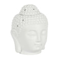 White Buddha Head Oil Burner - £11.99 - Oil Burners 