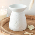 White Ceramic Constellation Oil Burner - £8.5 - Oil Burners 