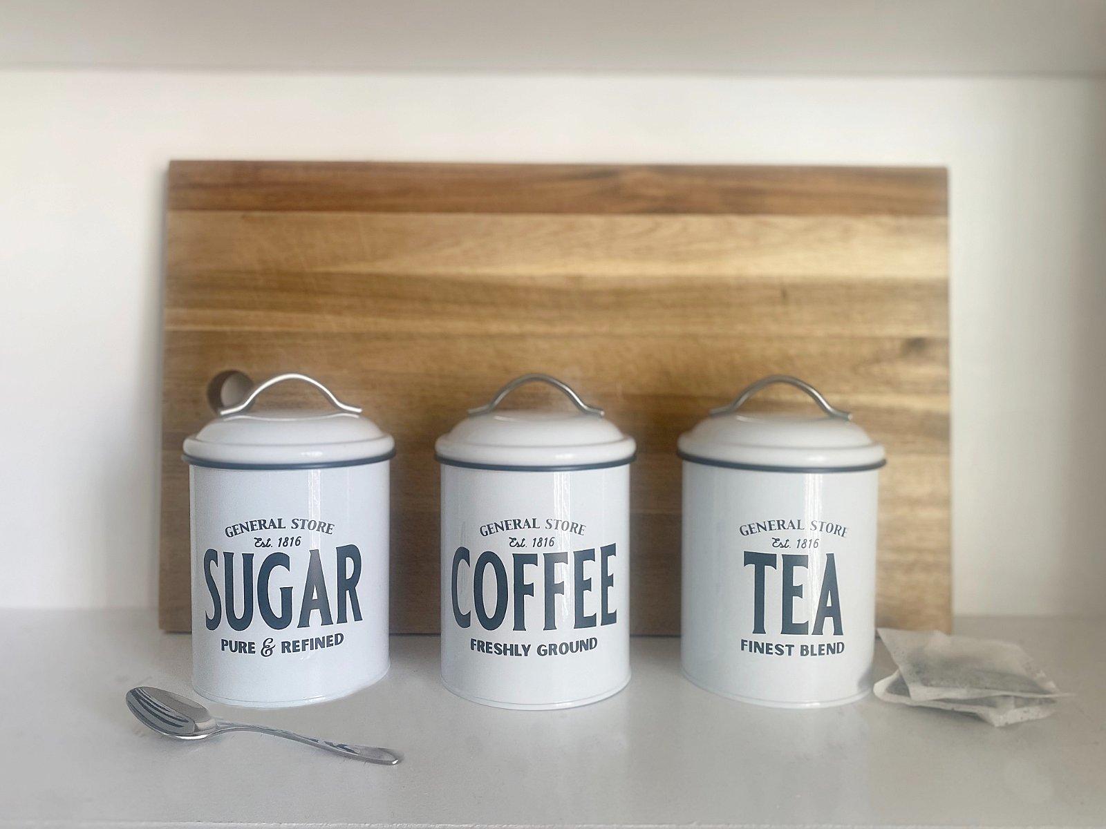 White General Store Tea, Coffee and Sugar Set - £36.99 - 