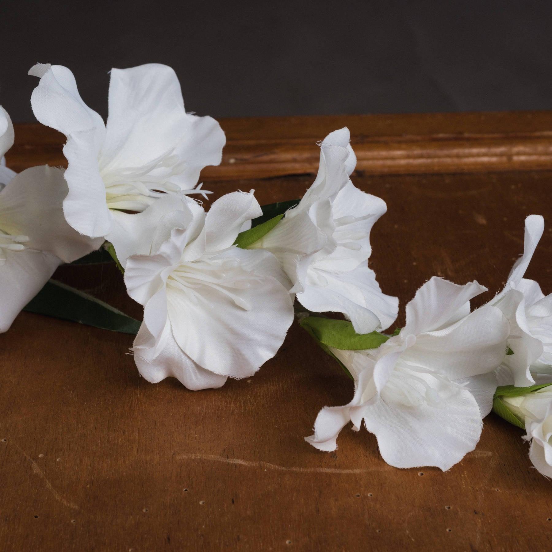 White Gladioli-Artificial Flowers