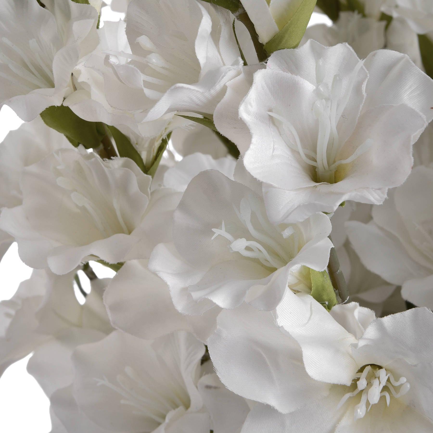 White Gladioli-Artificial Flowers