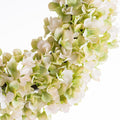 White Hydrangea Wreath-Artificial Flowers