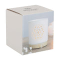 White Mandala Cut Out Oil Burner-Oil Burners