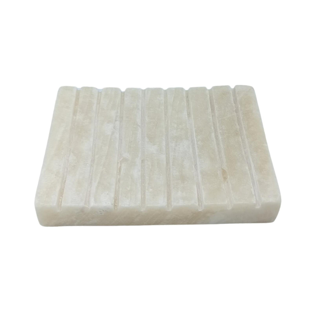 White Onxy Ridged Soap Dish - £39.0 - 