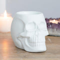 White Skull Oil Burner-Oil Burners