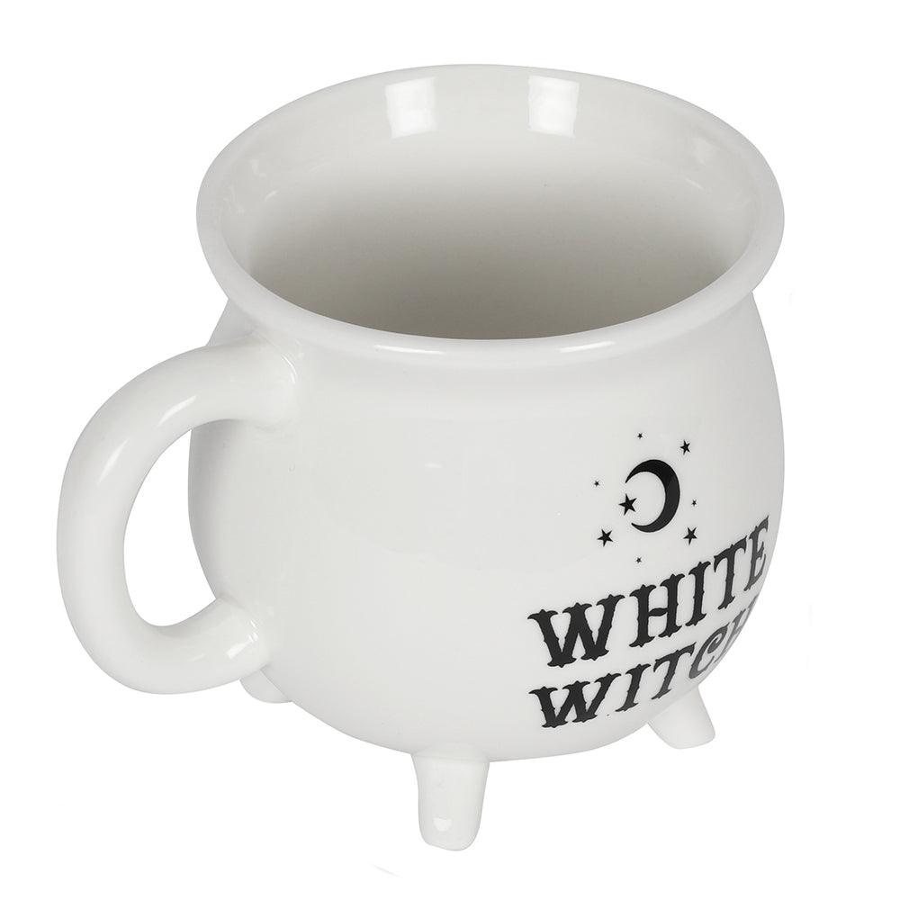 White Witch Cauldron Mug - £13.5 - Mugs Cups 