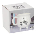 White Witch Cauldron Mug-Mugs Cups