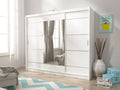 Wiki 250 Alu Wardrobe 250cm - £592.2 - Sliding Door Wardrobe 