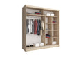 Wiki II Sliding Door Wardrobe 200cm-Sliding Door Wardrobe