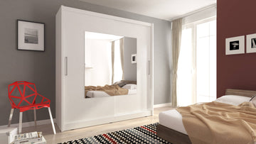 Wiki IX Sliding Door Wardrobe 180cm - £415.8 - Sliding Door Wardrobe 