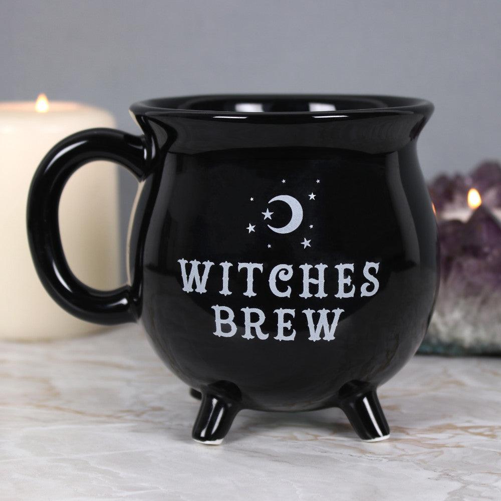 Witches Brew Cauldron Mug-Mugs Cups