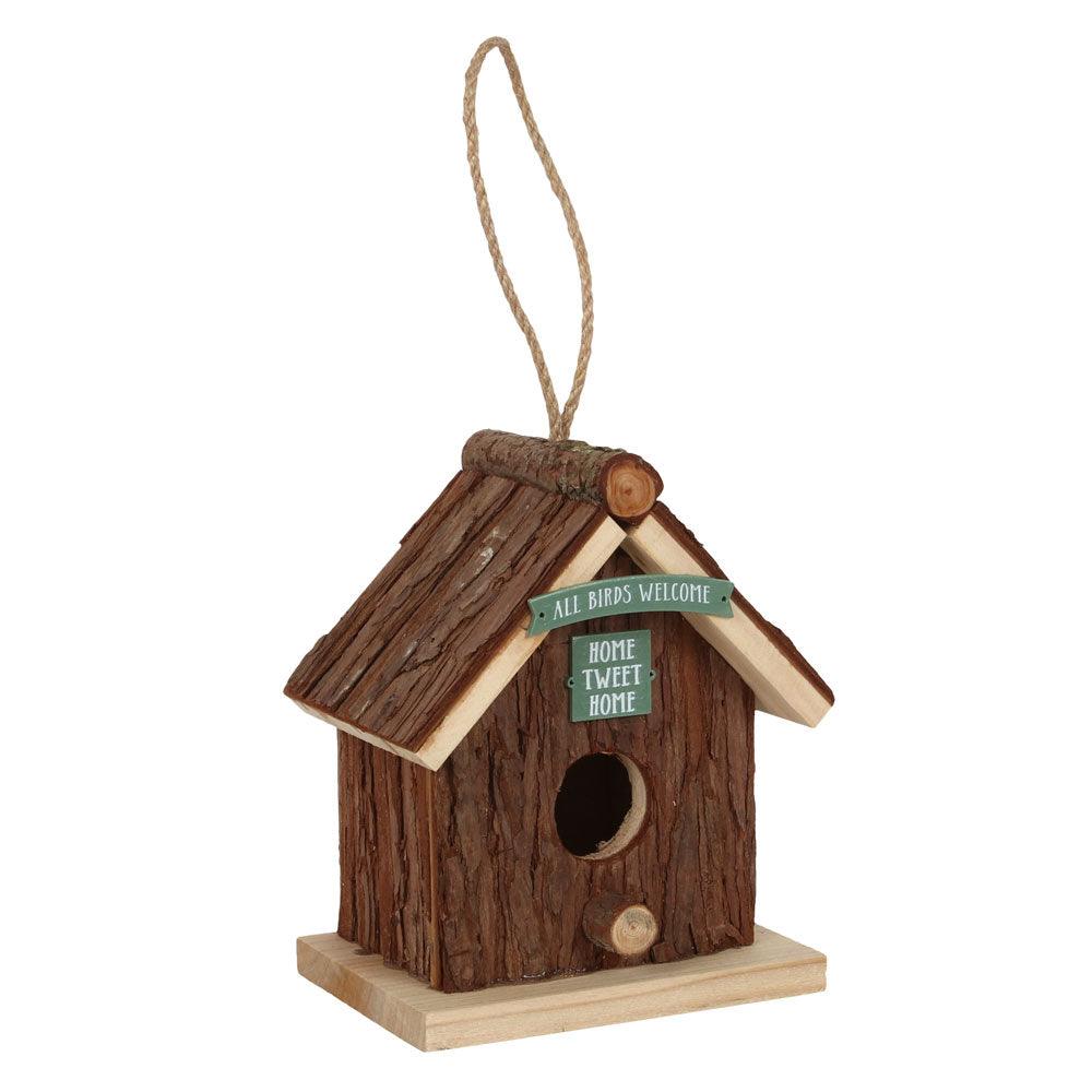 Wood Bark Bird House - £19.99 - Garden Accessories 