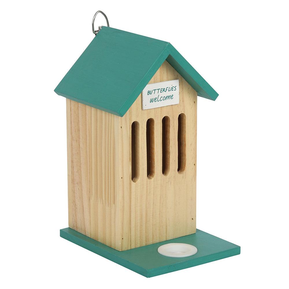 Wooden Butterfly House-Garden Accessories