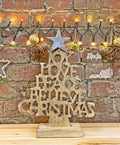 Wooden Christmas Tree Words Ornament 26cm - £44.99 - 