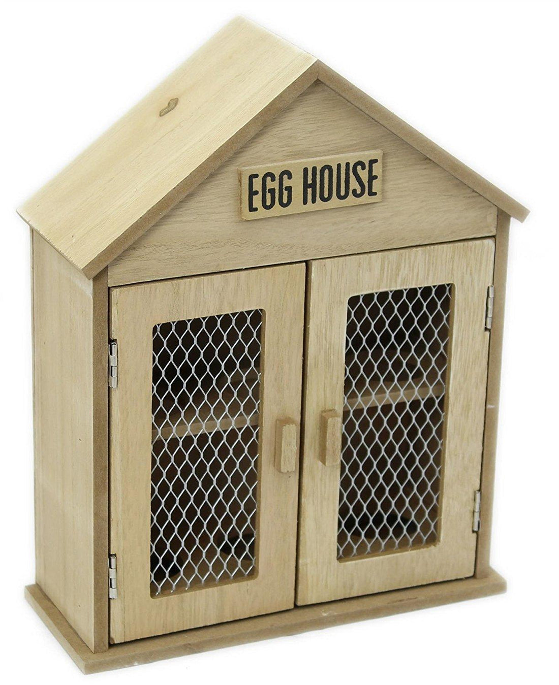Wooden Two Door Egg House - £28.99 - Kitchen Storage 
