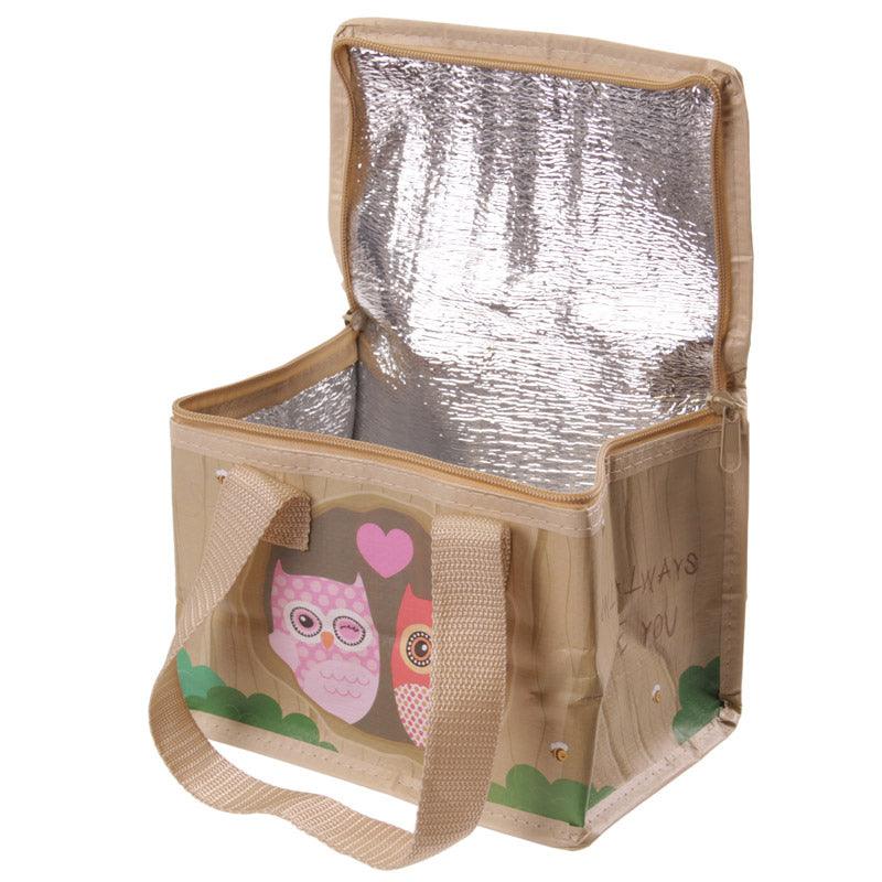 Woven Cool Bag Lunch Box - Love Owl - £7.0 - 