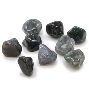 XL Tumble Stones - Green Moss - £45.0 - 