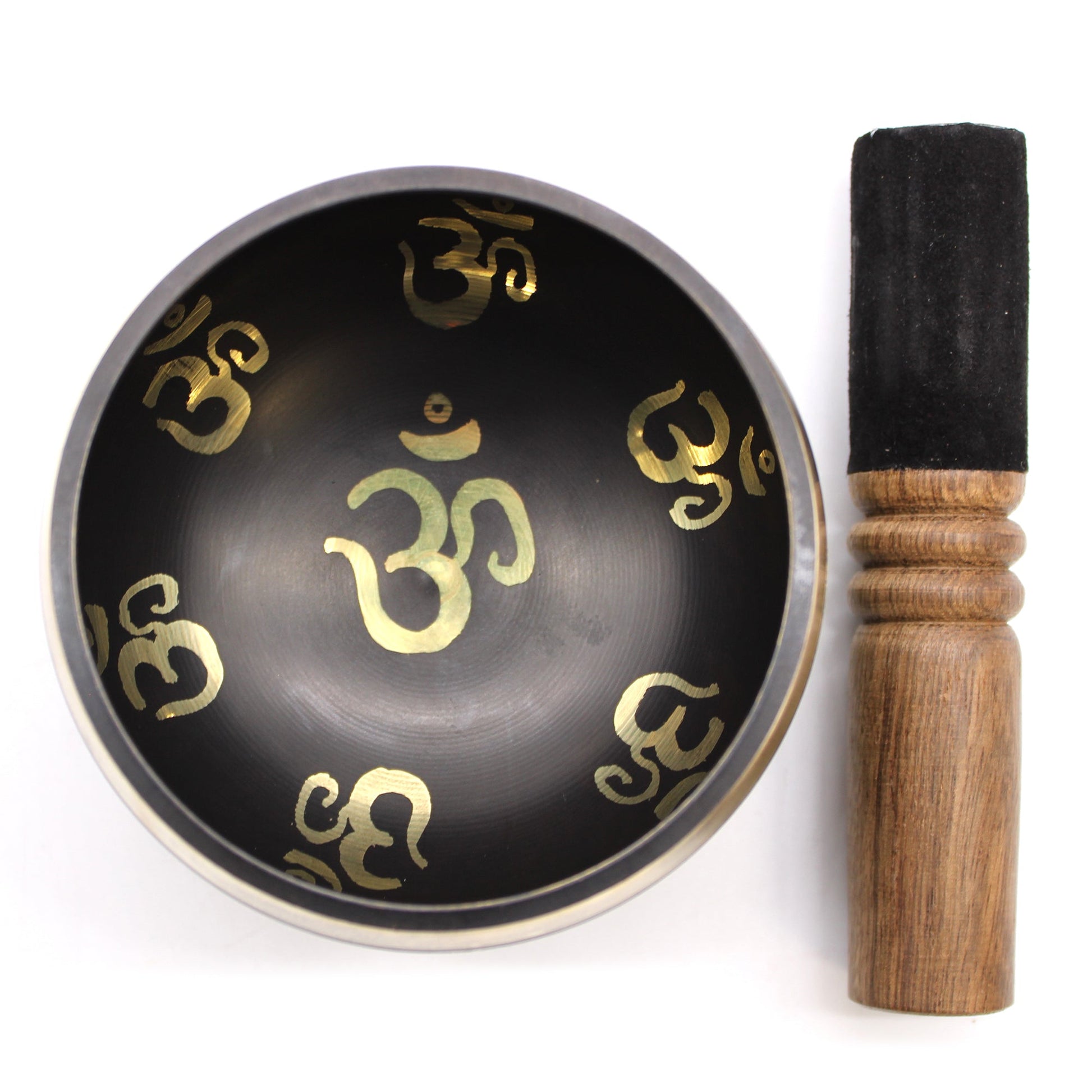 Yoga Om Singing Bowl Set-